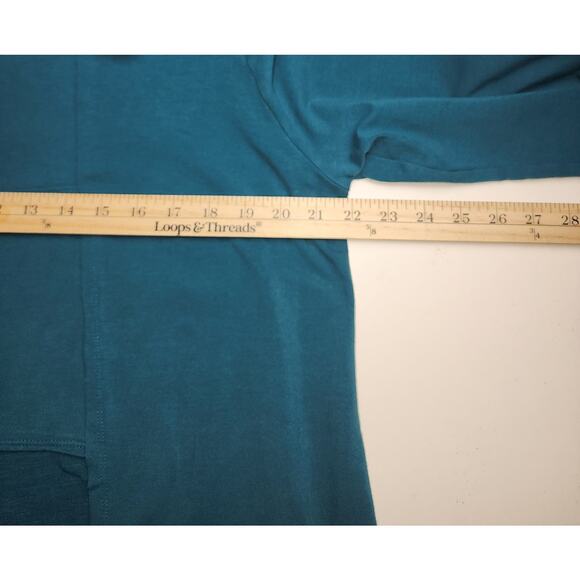 Soft surroundings Tunic Top Womens XL patchwork cabincore cozycore mature comfy - Picture 7 of 10